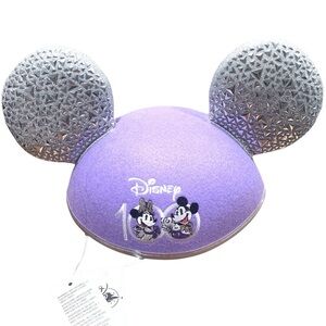 Disney Mickey and Minnie Disney100 Celebration Ears ADULT Hat NEW